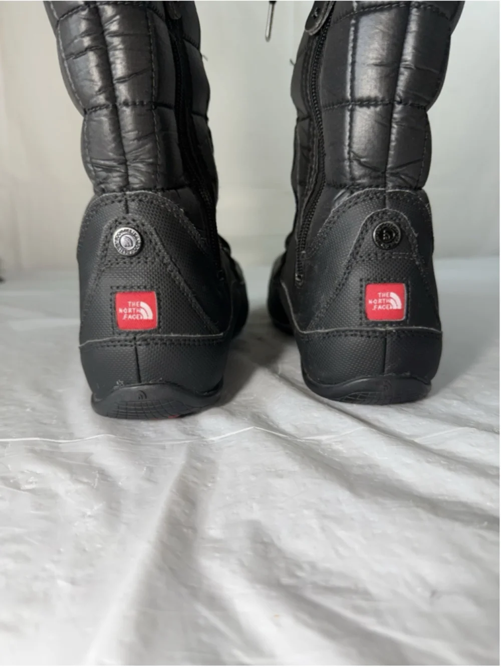 The North Face Svetlana Primaloft Insulated Quilted Winter Boots Black Sz 7.5 M